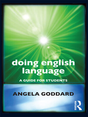 cover image of Doing English Language